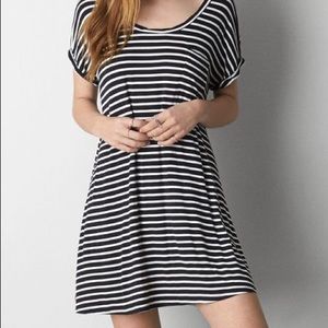 American eagle striped T-shirt dress